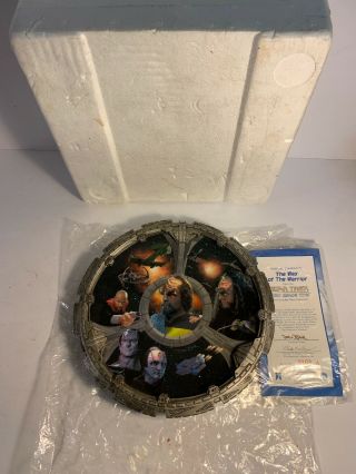Star Trek The Way Of The Warrior Collector Plate By Dru Blair Hamilton