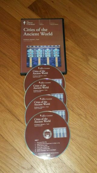 The Great Courses - 4 - Dvd Discs - Cities Of The Ancient World
