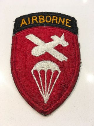 Wwii U.  S.  Army Airborne Command Cut Edge Patch