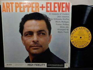 Art Pepper,  Eleven Modern Jazz Classics Lp Contemporary M3568 Mono Dg 1959