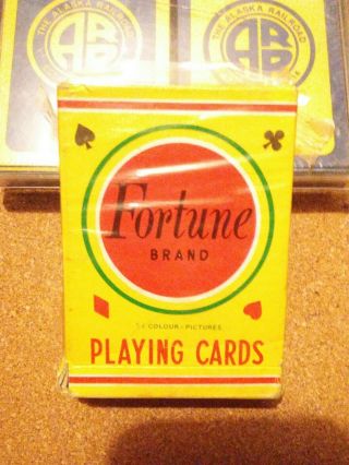 Fortune Brand Playing Cards 1950s Pin Up Girls