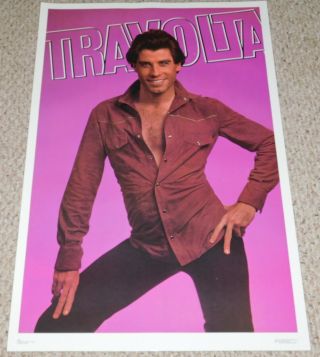 John Travolta Dance Poster 1978 Dargis 3589 Hot Guy Grease Saturday Night Fever