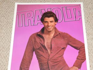 JOHN TRAVOLTA Dance Poster 1978 Dargis 3589 Hot Guy Grease Saturday Night Fever 2