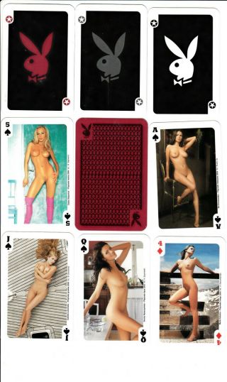 Playboy Black Jack Nude Pin Up Playing Cards 7