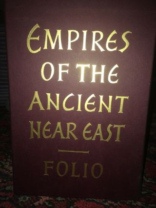Folio Society Book Empires Of The Ancient Near East