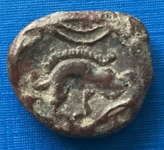 Very Rare Ancient Celtic Uncertain Bronze Stater 1st Century Bc - P585
