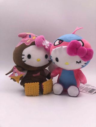 Tokidoki For Hello Kitty: Bean Doll Set: Kaiju And Ninja (aaa)
