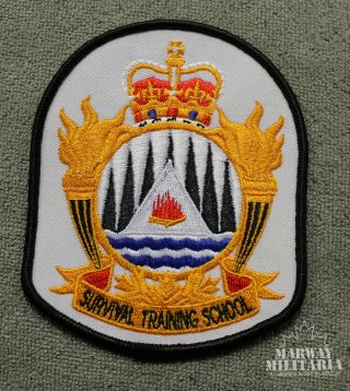Caf Rcaf,  Survival Training School Squadron Jacket Crest / Patch (19854)