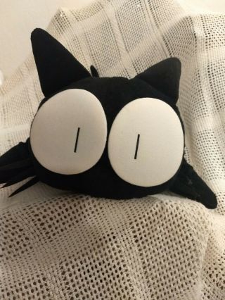 FLCL Takkun black cat Pillow Pet - Official Licensed Merchandise soft cute 2
