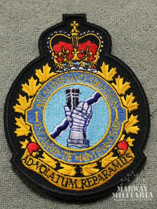 Caf Rcaf,  1st Air Maintenance Squadron Jacket Crest / Patch (19865)