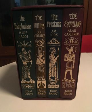 Folio Society - Empires Of The Ancient Near East - 4 Volumes - In Slipcase Like