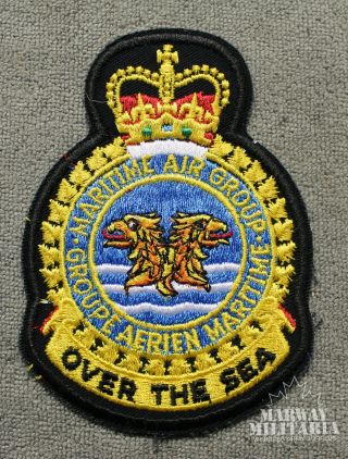 Caf Rcaf,  Maritime Air Group Squadron Jacket Crest / Patch (19859)