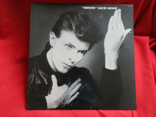 David Bowie Heroes Lp 1977 First Press Afl1 2522 Rca Promotional Rare