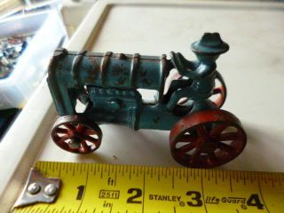 Arcade Blue W/red Wheels Cast Iron Tractor 5.  5 " All Hubley Ac Williams