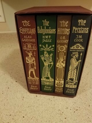 Folio Society - Empires Of The Ancient Near East - 4 Volumes - In Slipcase
