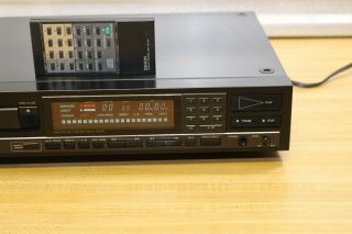 Vtg 1980s Denon DCD - 900 CD Player w Remote 3
