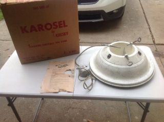 Karosel By Kresky Revolving Christmas Tree Stand - Vintage,