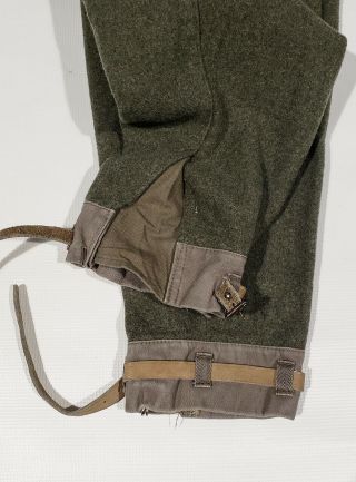 Unissued 1944 Swedish Wool Army Pants with Cargo Pockets (31w/28i) 3