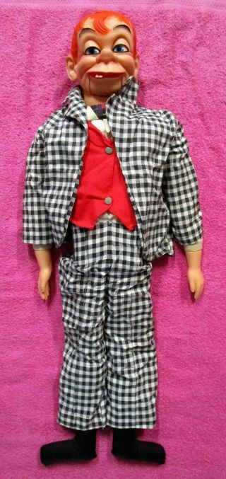 Vintage Juro Novelty Mortimer Snerd Ventriloquist Dummy Doll 31 "