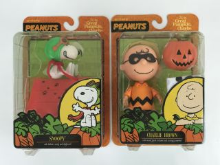 Peanuts Its The Great Pumpkin Charlie Brown Action Figures Snoopy Charlie Brown