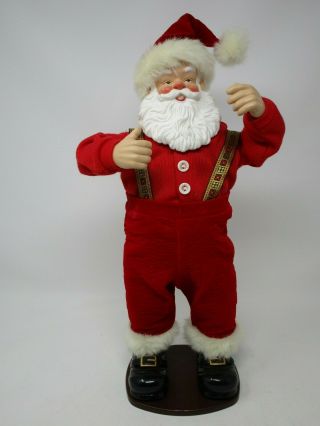 1998 Jingle Bell Rock Santa Singing Dancing Christmas SANTA CLAUS 2