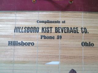 1944,  Hillsboro,  Ohio,  Hillsboro Kist Beverage Company Advertising Calendar