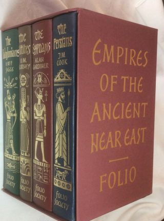 Empires Of The Ancient Near East: Folio Society,  1st,  1999,  4 Vols,  Fine,  Slipcase