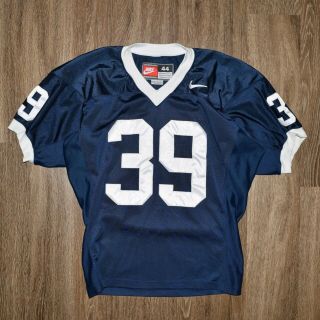 Vintage Nike Penn State On Field Team Issued Jersey 39 Curtis Enis Large 44