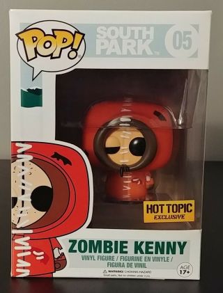 Funko Pop South Park - Zombie Kenny [hot Topic Exclusive]