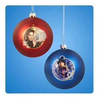 Doctor Who Shatterproof 3 1/4 - Inch Ball Ornament Set