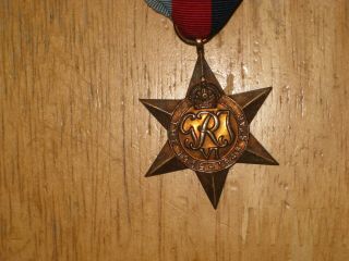 Ww2 British Canadian Medal 1939 - 1945 Star