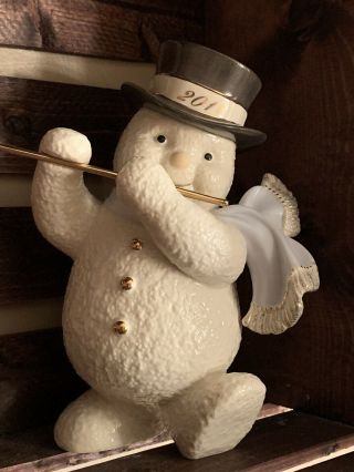 Lenox Snowman 2011 Annual Fanciful Flute