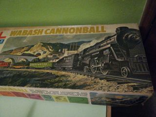 Vintage Lionel Electric Train Set Wabash Cannonball 6 - 1081 Made In The Us