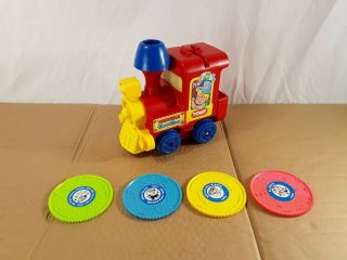 Tomy Toys Little Ones Tuneyville Choo Choo Train 4 Records 8 Songs - Mechanical