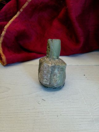 1.  88 " Ancient Roman Glass Bottle From Afghanistan (4)