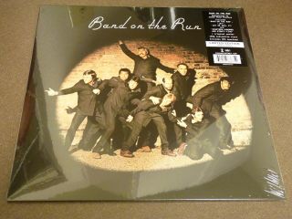 Paul Mccartney Band On The Run Limited Edition White Vinyl New/sealed,  Poster