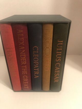 Rulers Of The Ancient World 5 Volume Folio Society Boxed Set