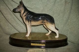 Beswick England Alsatian - German Shepherd Dog - Porcelain Ulricca Of Britta