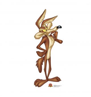 Wile E.  Coyote Looney Tunes Lifesize Cardboard Standup Standee Cutout Poster