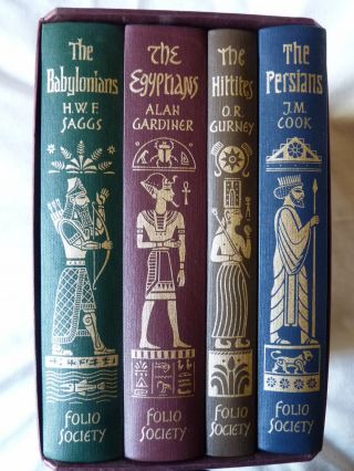Folio Society - Empires Of The Ancient Near East - 4 Volumes - Like In Slipcase