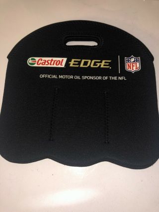 NFL 6 Six Pack Bottle Coozie Cooler Carry Case Bag Castrol Edge 2