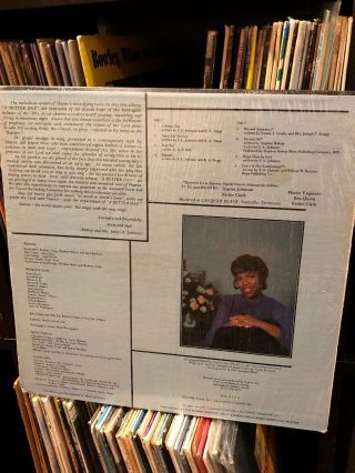 SHARON JOHNSON LP A Better Day 1984 Private Modern Soul Boogie Gospel on TYSCOT 2