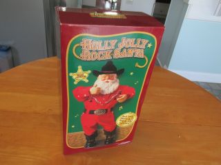 Holly Jolly Rock Santa Country Cowboy Dancing Alan Jackson 1999 Christmas