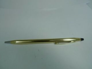 Cross Century Ballpoint Pen 10kt Rolled Gold Filled Body