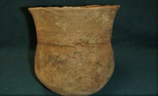 Ancient Native American Indian Pottery Ar Caddo Foster Trailed Incised Jar