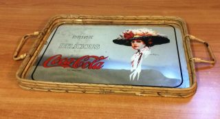Coca Cola Coke Drink Delicious Mirror Tray - 40cmx28cm