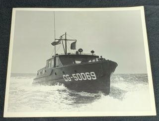 Vintage Us Coast Guard Patrol Craft 8x10 Photo