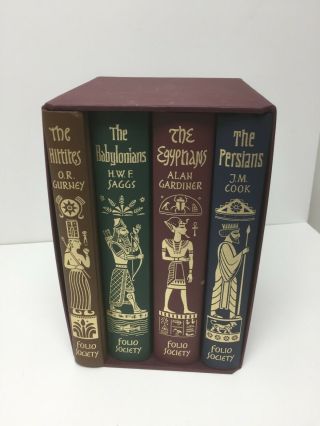 Folio Society Empires Of The Ancient Near East Book Set Boxed