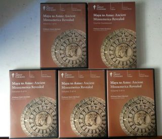 The Great Courses Maya To Aztec: Ancient Mesoamerica 24 Cd And Book Set