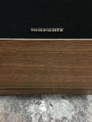 Two 1980 Vintage Floor Marantz Speakers Model Sp 2050 2